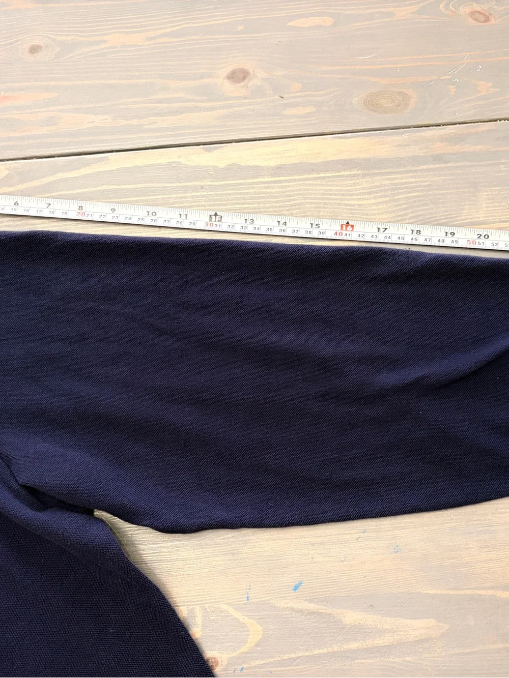 Ralph Lauren Long Sleeve Polo in Navy with Red Pony